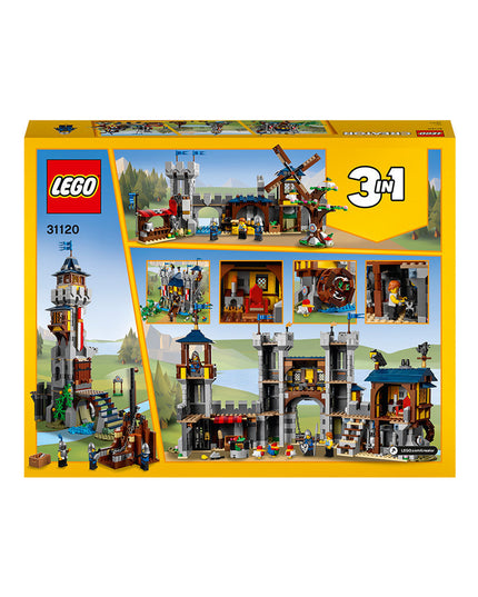 LEGO® Creator 3in1 Medieval Castle Building Kit 31120