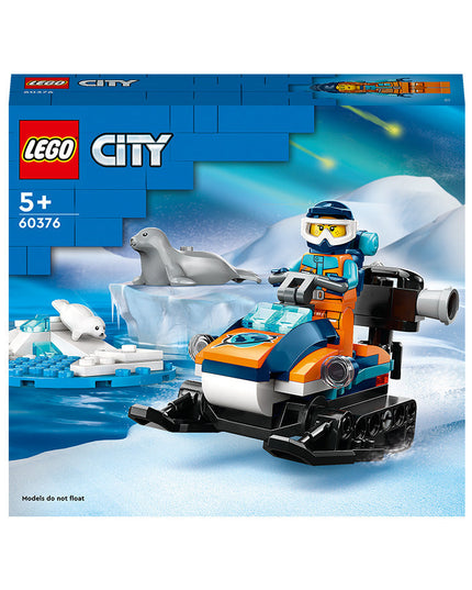 LEGO® City Arctic Explorer Snowmobile Building Toy Set 60376