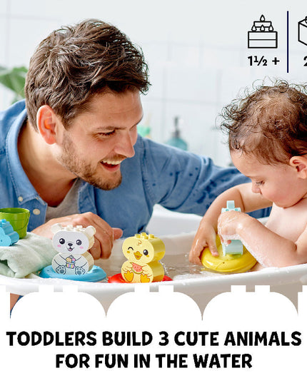 LEGO® DUPLO® My First Bath Time Fun: Floating Animal Train 10965