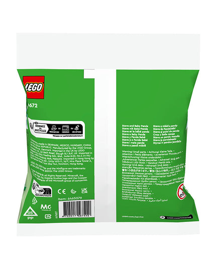 LEGO® Minecraft Steve and Baby Panda 30672