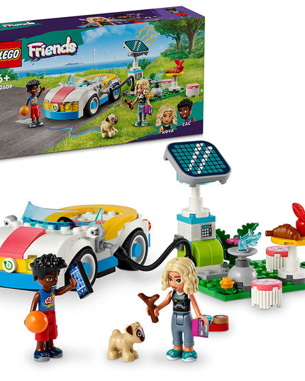 LEGO® Friends Electric Car and Charger Toy Set 42609