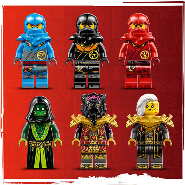 LEGO® NINJAGO® Temple of the Dragon Energy Cores Building Toy Set 71795
