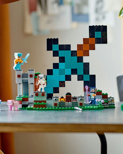 LEGO® Minecraft® The Sword Outpost Building Toy Set 21244