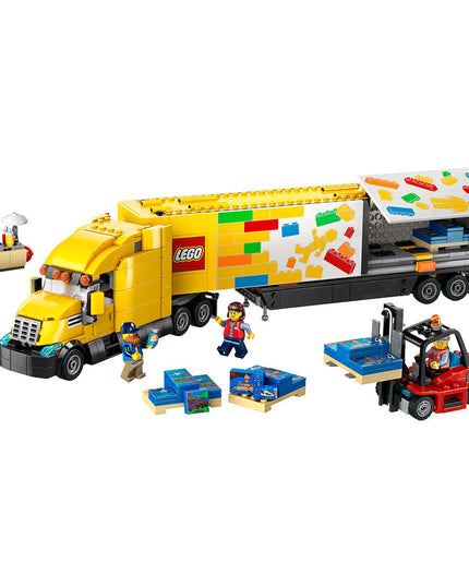 LEGO® City Yellow Delivery Truck Building Toy Set 60440