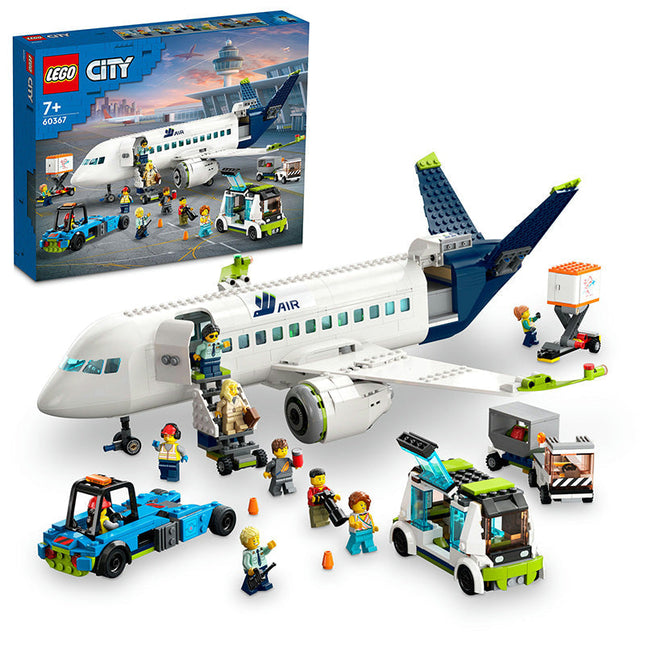 LEGO® City Passenger Aeroplane Building Toy Set 60367