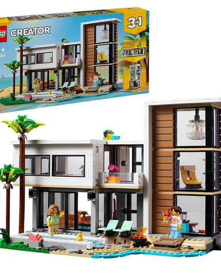 LEGO® Creator 3in1 Modern House Building Set for Kids 31153