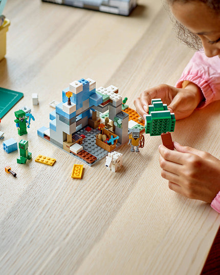 LEGO® Minecraft® The Frozen Peaks Building Toy Set 21243