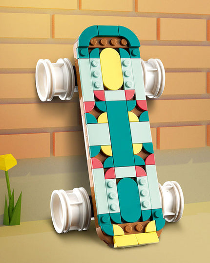 LEGO® Creator 3in1 Retro Roller Skate & Toy Skateboard 31148