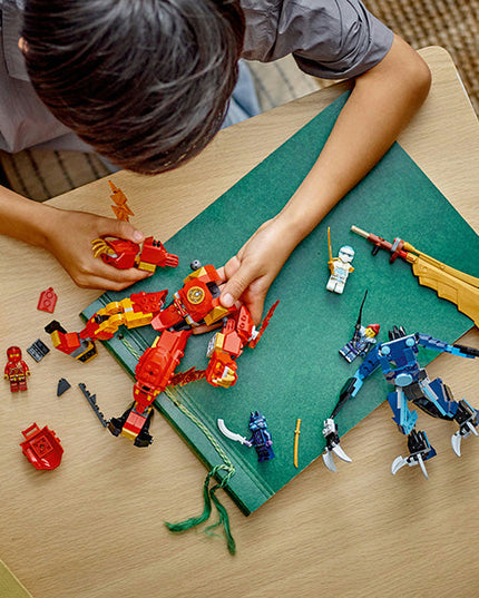 LEGO® NINJAGO® Kai’s Elemental Fire Mech Toy Set 71808