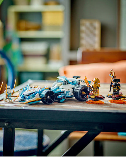 LEGO® NINJAGO® Zane’s Dragon Power Spinjitzu Racing Car Building Set 71791