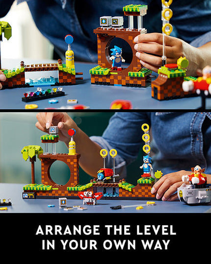 LEGO® Ideas Sonic the Hedgehog™ – Green Hill Zone 21331