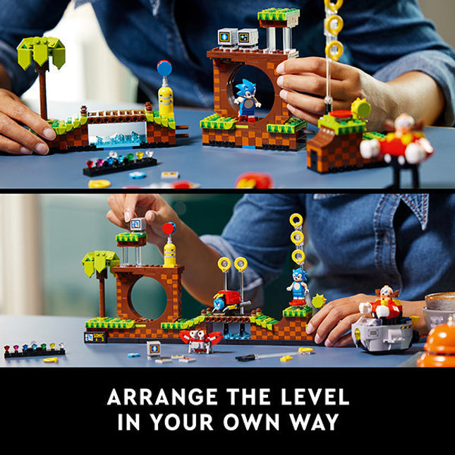 LEGO® Ideas Sonic the Hedgehog™ – Green Hill Zone 21331