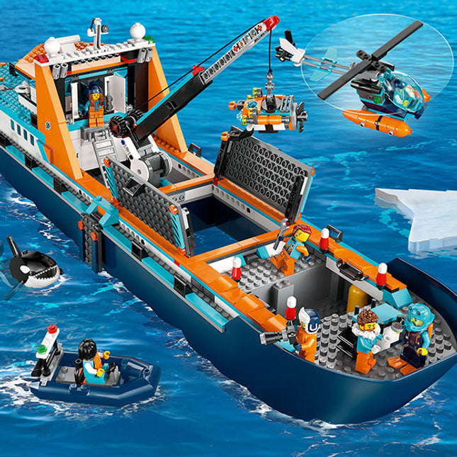 LEGO® City Arctic Explorer Ship Building Set 60368