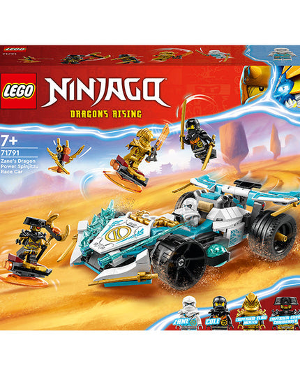 LEGO® NINJAGO® Zane’s Dragon Power Spinjitzu Racing Car Building Set 71791