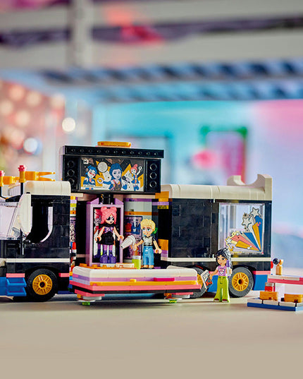 LEGO® Friends Pop Star Music Tour Bus Toy Set 42619