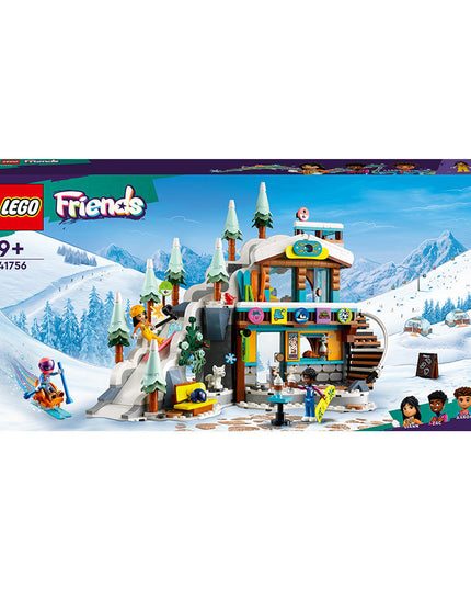 LEGO® Friends Holiday Ski Slope and Café Building Toy Set 41756