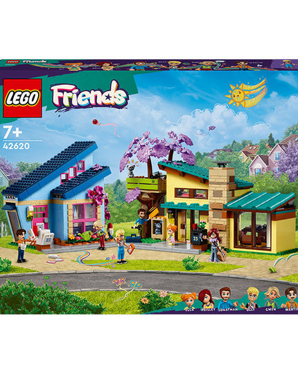 LEGO® Friends Olly and Paisley's Family Houses 42620