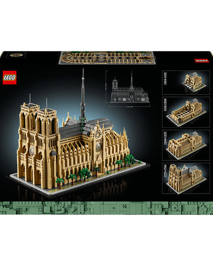 LEGO® Architecture Notre-Dame de Paris Set for Adults 21061
