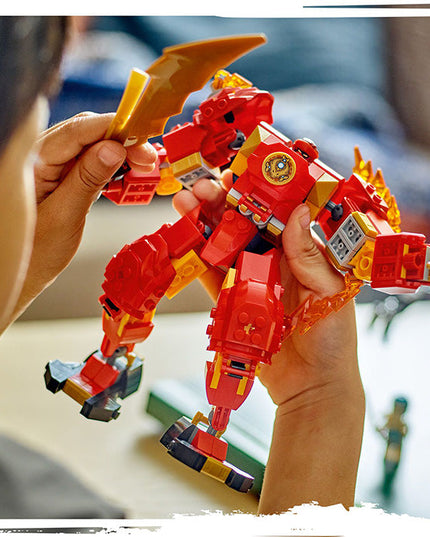 LEGO® NINJAGO® Kai’s Elemental Fire Mech Toy Set 71808
