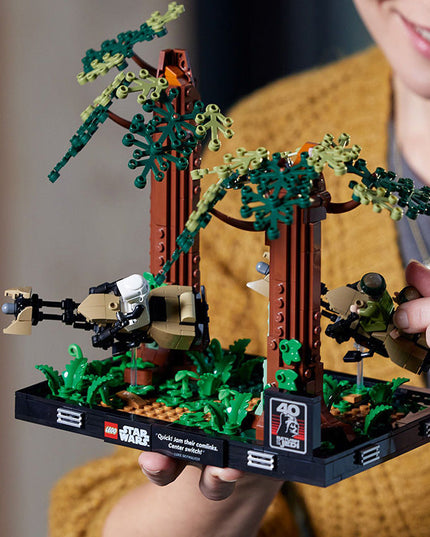 LEGO® Star Wars™ Endor™ Speeder Chase Diorama Building Set 75353