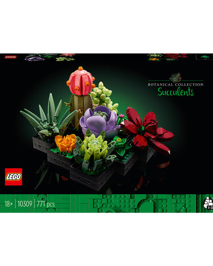 LEGO® ICONS Succulents Plant Decor Building Kit 10309