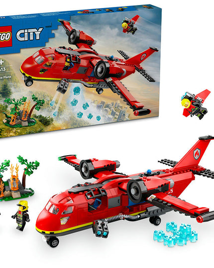 LEGO® City Fire Rescue Plane Building Toy Set 60413