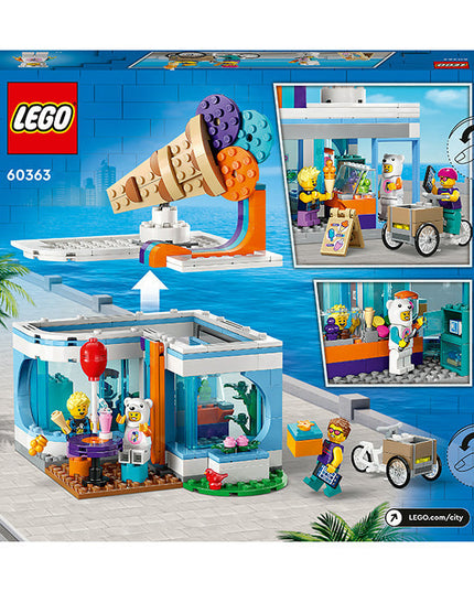 LEGO® City Ice-Cream Shop Building Toy Set 60363