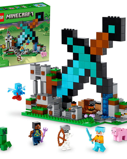 LEGO® Minecraft® The Sword Outpost Building Toy Set 21244