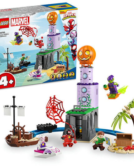 LEGO® Marvel Team Spidey at Green Goblin's Lighthouse 10790