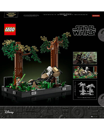 LEGO® Star Wars™ Endor™ Speeder Chase Diorama Building Set 75353