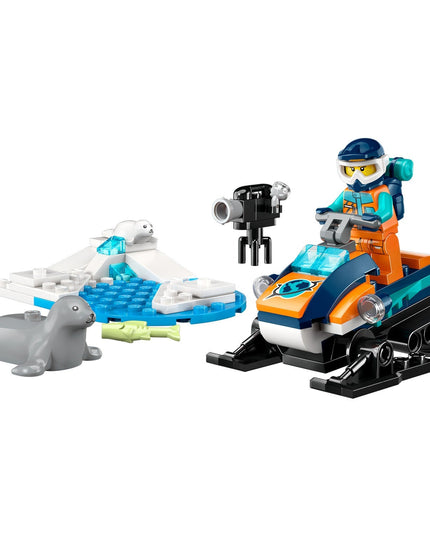 LEGO® City Arctic Explorer Snowmobile Building Toy Set 60376