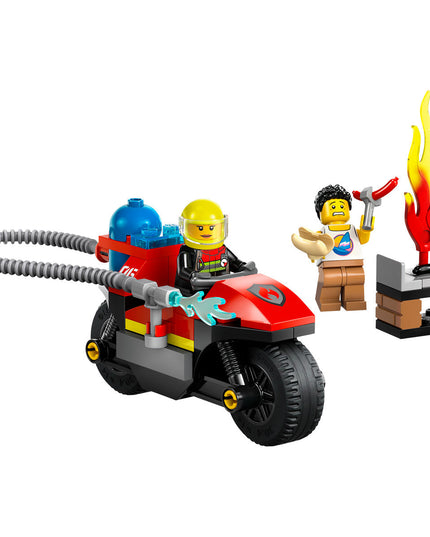 LEGO® City Fire Rescue Motorcycle Vehicle Toy 60410