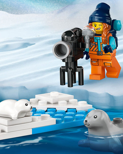 LEGO® City Arctic Explorer Snowmobile Building Toy Set 60376