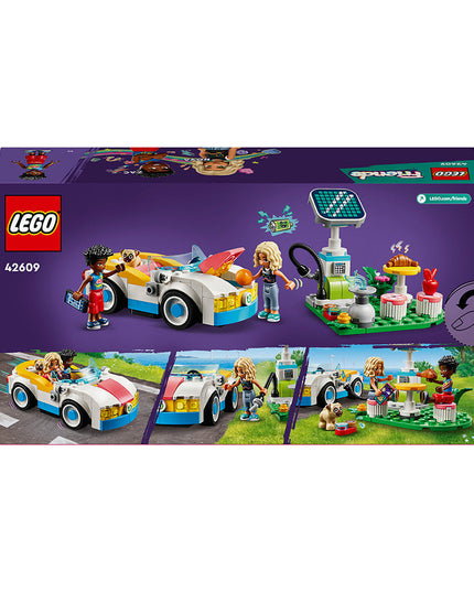 LEGO® Friends Electric Car and Charger Toy Set 42609