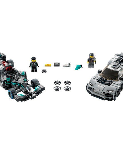 LEGO® Speed Champions Mercedes-AMG F1 W12 E Performance & Mercedes-AMG Project One 76909