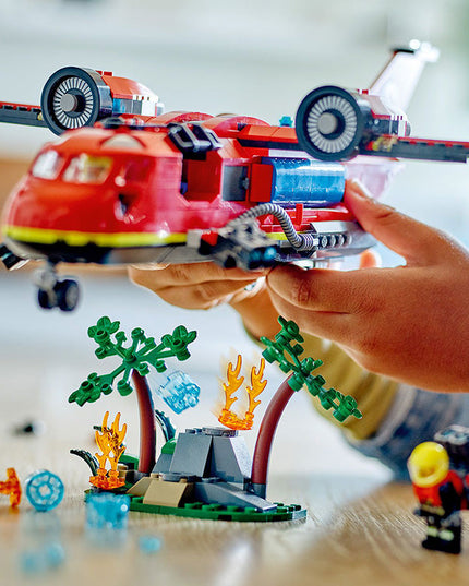 LEGO® City Fire Rescue Plane Building Toy Set 60413