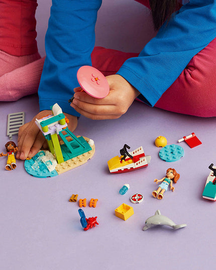 LEGO® Friends Beach Water Scooter Toy Mini-Doll Set 42623