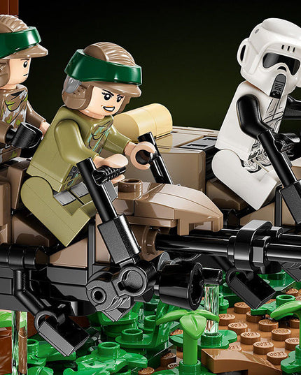 LEGO® Star Wars™ Endor™ Speeder Chase Diorama Building Set 75353