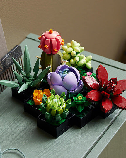 LEGO® ICONS Succulents Plant Decor Building Kit 10309