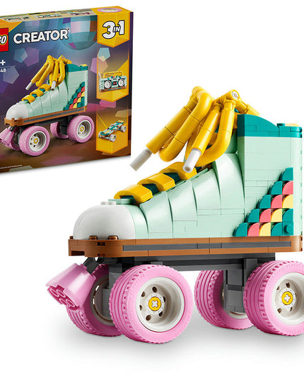 LEGO® Creator 3in1 Retro Roller Skate & Toy Skateboard 31148
