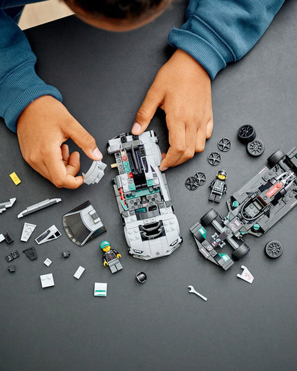 LEGO® Speed Champions Mercedes-AMG F1 W12 E Performance & Mercedes-AMG Project One 76909