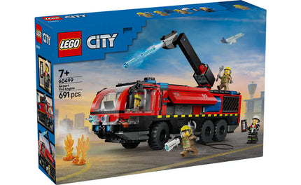 LEGO® City Airport Fire Engine-Toy Truck Building Set 60499