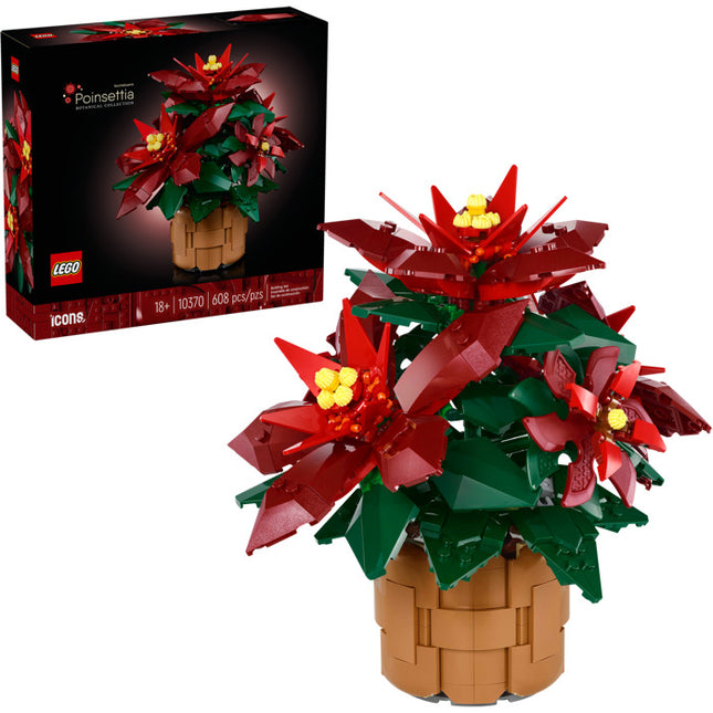 LEGO® Botanical Collection Nochebuena Poinsettia 10370