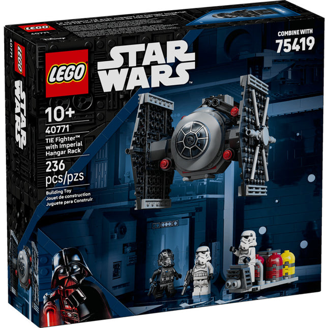 LEGO® Star Wars TIE Fighter with Imperial Hangar Rack 40771