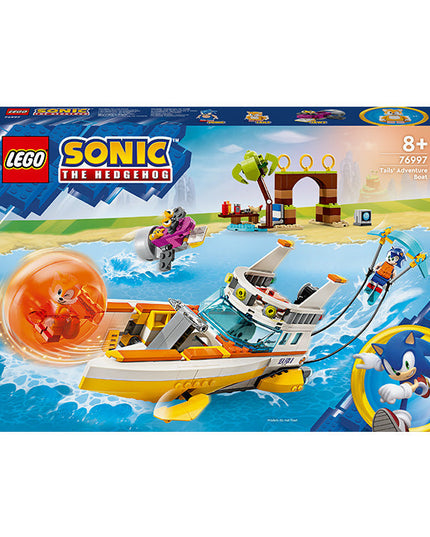 LEGO® Sonic the Hedgehog™ Tails’ Adventure Boat Toy Set 76997