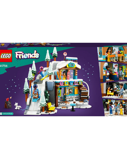 LEGO® Friends Holiday Ski Slope and Café Building Toy Set 41756