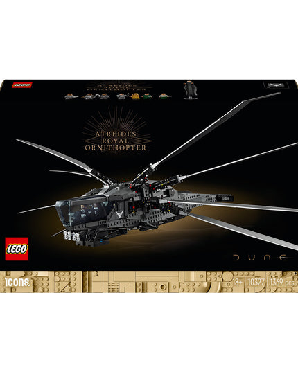 LEGO® ICONS Dune Atreides Royal Ornithopter Collectible Set 10327