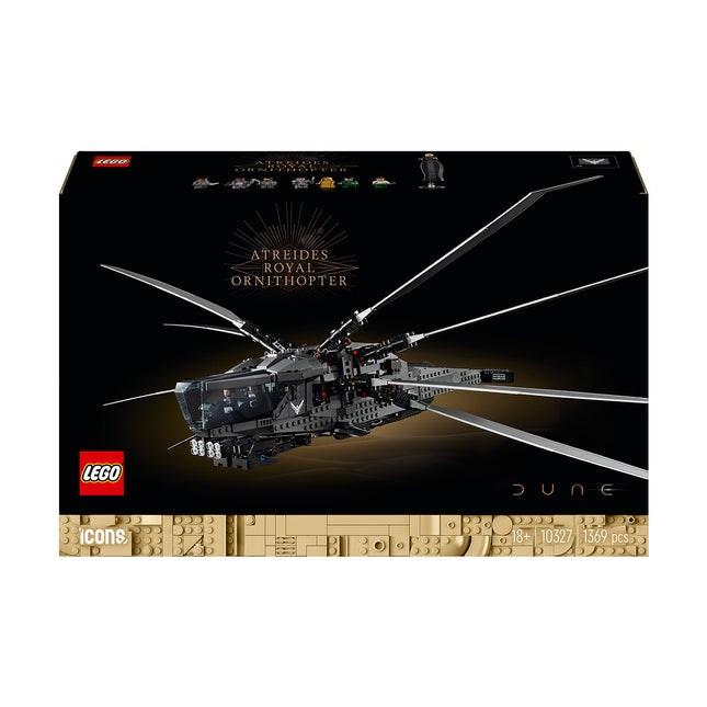 LEGO® ICONS Dune Atreides Royal Ornithopter Collectible Set 10327