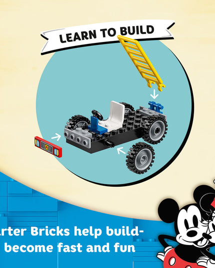 LEGO® ǀ Disney Mickey and Friends – Mickey & Friends Fire Truck & Station Building Kit 10776