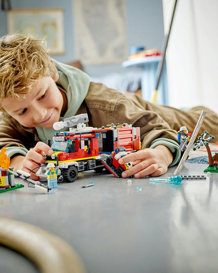 LEGO® City Fire Command Unit Building Toy Set 60374